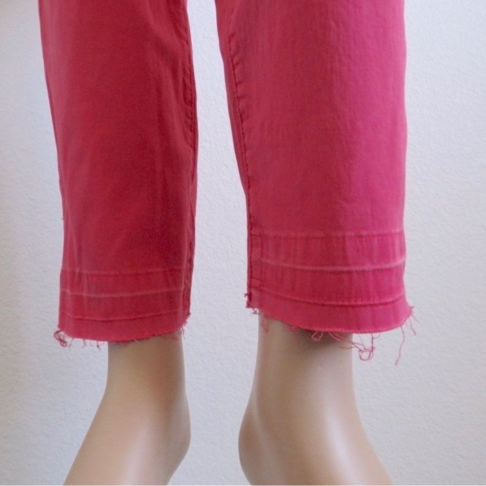 KUT from the KLOTH Jeans Women DISTRESSED Button Fly Straight Leg Plus Size 16 - Picture 4 of 4